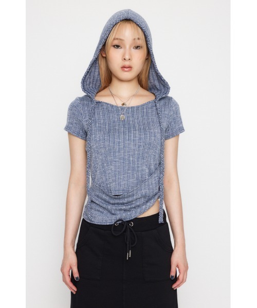 HOODIE BRAID トップス（パーカー）｜LAGUA GEM（ラグアジェム