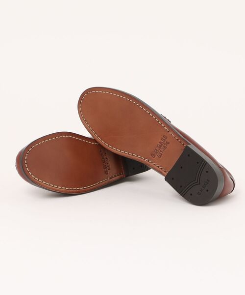 新品未使用✨GH.BASS ジーエイチバス　BA41010 / COGNAC ローファー | 41010 / COGNAC (LEATHER SOLE) - G.H.BASS