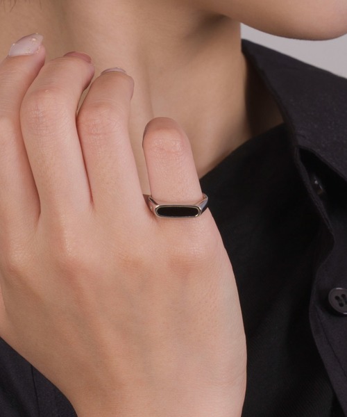 Tom Wood トムウッド 国内正規店購入 新品 未使用 オニキス セール】【TOMWOOD/トムウッド】Mario Ring Onyx オニキス