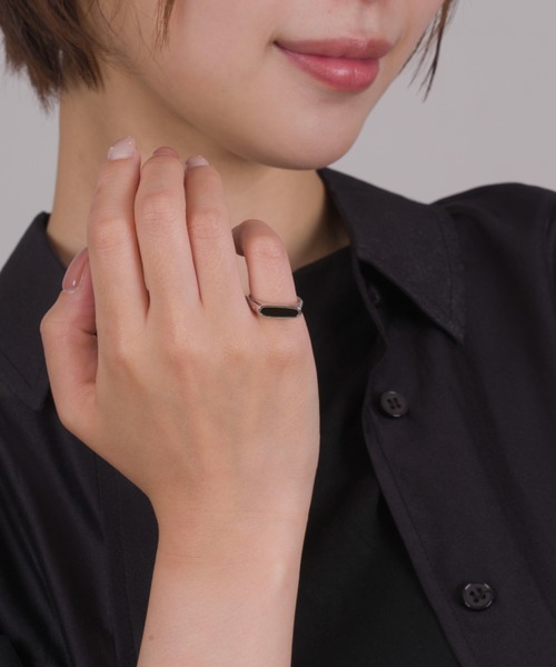 TOMWOOD オニキスリング 64号（日本24号相当）正規 新品未使用 TOM WOOD 指輪 リング 「TOMWOOD/トムウッド」Mario Ring Onyx