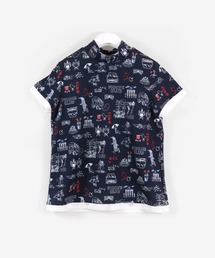 売れ筋商品|||ピッコーネ 売れ筋商品|||ピッコーネクラブ PICONE CLUB レディース ハイネックプルオーバー 半袖 プリント柄 ゴルフ スポーツ Picone CLUB 40％OFFセール！ ピッコーネ クラブ PICONE ゴルフ