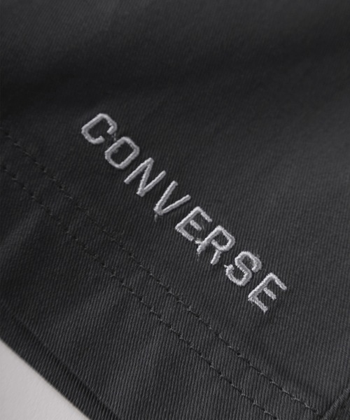 CONVERSE(コンバース)の「【71】【CONVERSE/コンバース】ブランドネーム ワンポイントロゴ刺繍デザイン コットンツイル ショーツ/ハーフパンツ(その他パンツ・メンズ・ピンク/グリーン/ベージュ/イエロー/チャコールグレー/カーキ/ブラック/サックスブルー・M/L/XL)」の15枚目の写真