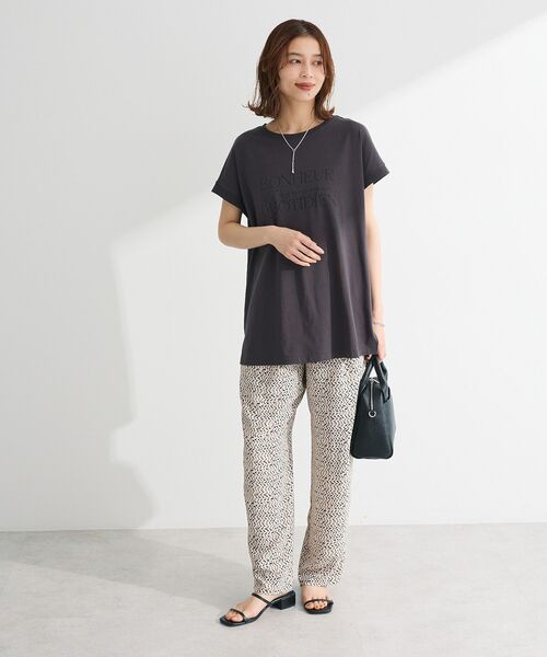 Green　Parks（グリーンパークス）の「柄イージーパンツⅢ(テーパード)（その他パンツ・レディース・グリーン/ベージュ/ブルー/イエロー・FREE）」の5枚目の写真