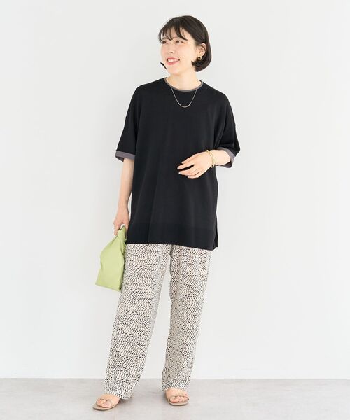 Green　Parks（グリーンパークス）の「柄イージーパンツⅢ(テーパード)（その他パンツ・レディース・グリーン/ベージュ/ブルー/イエロー・FREE）」の17枚目の写真