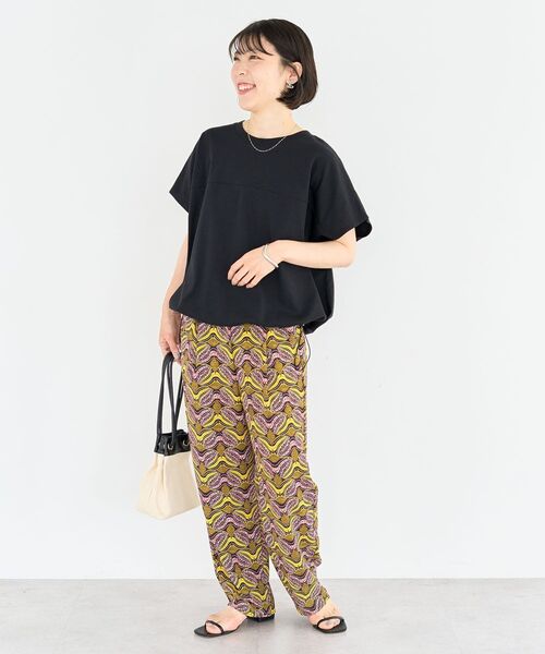 Green　Parks（グリーンパークス）の「柄イージーパンツⅢ(テーパード)（その他パンツ・レディース・グリーン/ベージュ/ブルー/イエロー・FREE）」の20枚目の写真