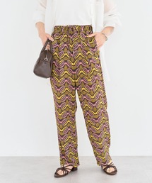 Green　Parks（グリーンパークス）の「柄イージーパンツⅢ(テーパード)（その他パンツ・レディース）」