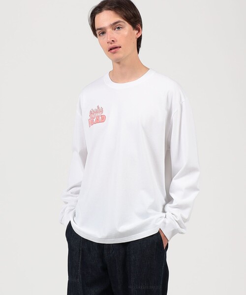 BRAIN DEAD（ブレインデット）の「BRAIN DEAD JUDGEMENT ロングスリーブカットソー（Tシャツ/カットソー・メンズ・ホワイト・L/M）」の2枚目の写真