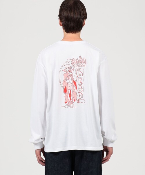 BRAIN DEAD（ブレインデット）の「BRAIN DEAD JUDGEMENT ロングスリーブカットソー（Tシャツ/カットソー・メンズ・ホワイト・L/M）」の5枚目の写真
