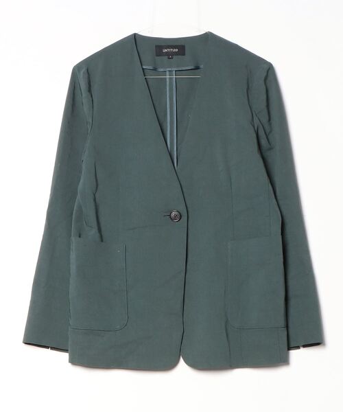 にま様予約分☆UNTITLED☆新品タグ付き☆ジャケット/L☆f0051-102 デニムジャケット ストレッチ 長袖ジャンパー Z-DRAGON 75600