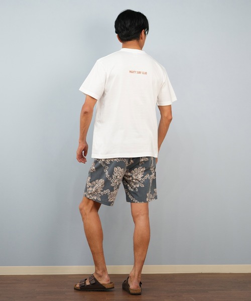 ムラサキスポーツ(ムラサキスポーツ)の「【限定】Mighty Surf Club/マイティーサーフクラブ 半袖Tシャツ バックプリント MTS25ST02(Tシャツ/カットソー・メンズ・ホワイト/ブラック・M/L/XL)」の4枚目の写真