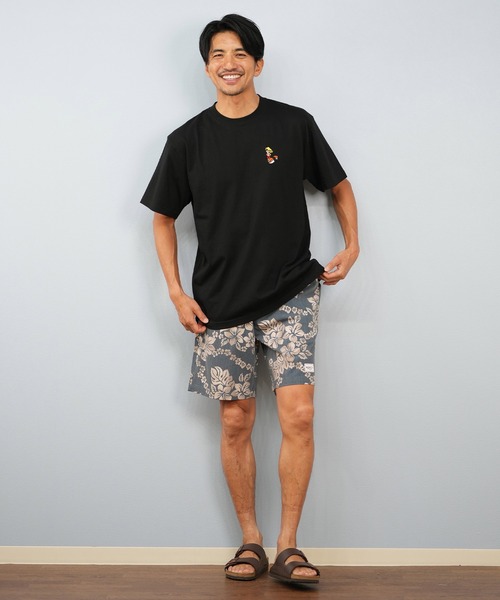 ムラサキスポーツ(ムラサキスポーツ)の「【限定】Mighty Surf Club/マイティーサーフクラブ 半袖Tシャツ バックプリント MTS25ST02(Tシャツ/カットソー・メンズ・ホワイト/ブラック・M/L/XL)」の14枚目の写真