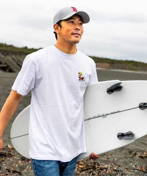 ムラサキスポーツ(ムラサキスポーツ)の「【限定】Mighty Surf Club/マイティーサーフクラブ 半袖Tシャツ バックプリント MTS25ST02(Tシャツ/カットソー・メンズ・ホワイト/ブラック・M/L/XL)」の17枚目の写真
