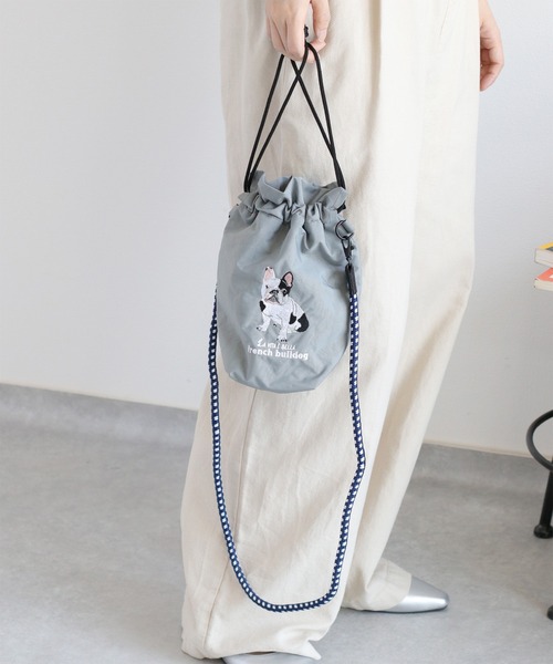 cepo（セポ）の「【WEB限定】アニマル刺繍コードミニショルダーポーチ