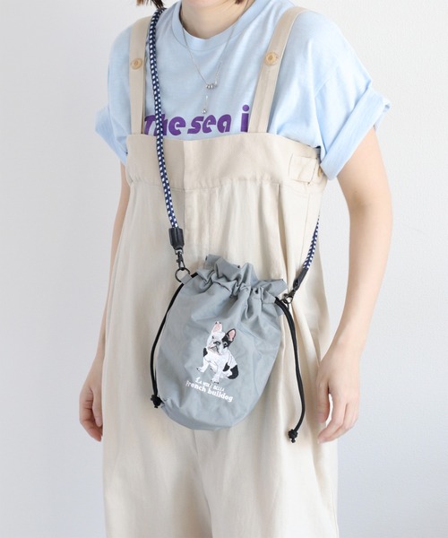 cepo（セポ）の「【WEB限定】アニマル刺繍コードミニショルダーポーチバッグ（ショルダーバッグ・レディース・ベージュ/ネイビー/チャコール/グリーン/グレー/ブルー/ブルー系その他/ベージュ系その他/グレー系その他・FREE）」の10枚目の写真