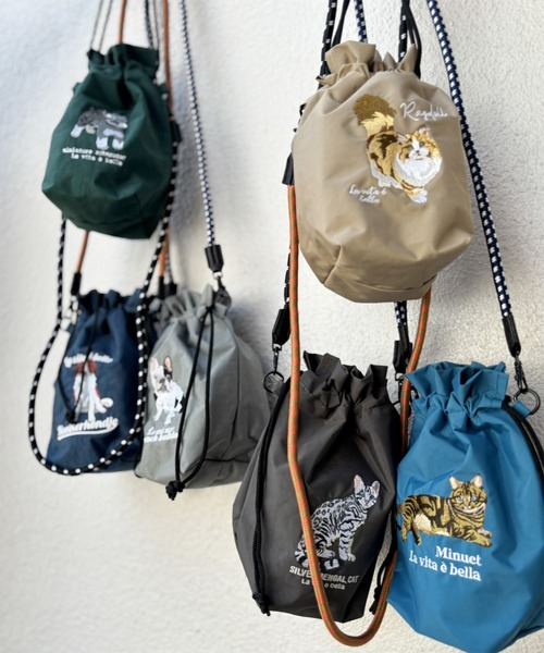 cepo（セポ）の「【WEB限定】アニマル刺繍コードミニショルダーポーチバッグ（ショルダーバッグ・レディース・ベージュ/ネイビー/チャコール/グリーン/グレー/ブルー/ブルー系その他/ベージュ系その他/グレー系その他・FREE）」の22枚目の写真