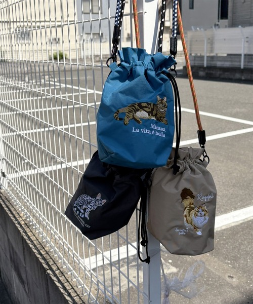 セール】【WEB限定】アニマル刺繍コードミニショルダーポーチ