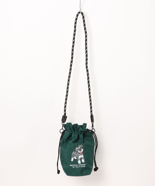 セール】【WEB限定】アニマル刺繍コードミニショルダーポーチ