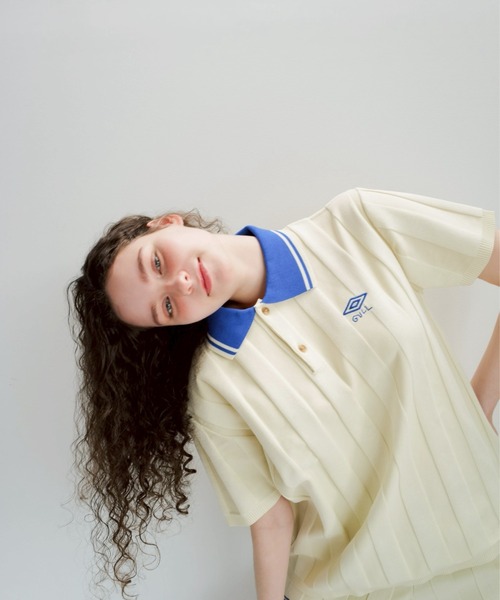 common gull products.(コモンガルプロダクツ)の「umbro×common gull products.でこぼこのニットショートパンツ(その他パンツ・レディース・ライトイエロー/アイボリー・フリー)」の20枚目の写真
