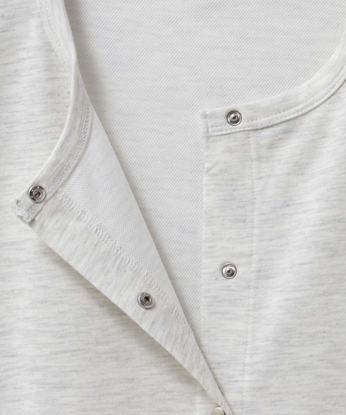 Mac-House(マックハウス)の「【UVカット ドライ】ドットボタンカーディガン(カーディガン/ボレロ・レディース・ピンク/オートミール/杢グレー/チャコールグレー・M/L/XL)」の22枚目の写真