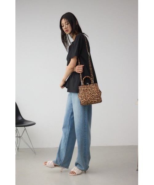 AZUL by moussy（アズールバイマウジー）の「メタルフレームバッグ（ショルダーバッグ・レディース・シルバー/ブラック/ブラウン系その他・FREE）」の19枚目の写真