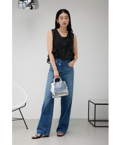 AZUL by moussy（アズールバイマウジー）の「メタルフレームバッグ（ショルダーバッグ・レディース・シルバー/ブラック/ブラウン系その他・FREE）」の10枚目の写真