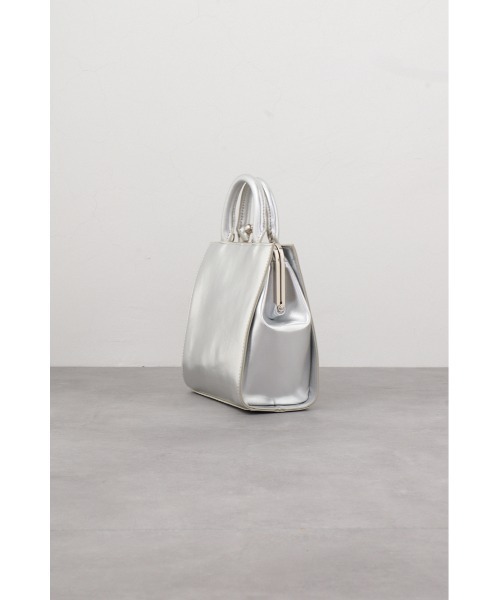 AZUL by moussy（アズールバイマウジー）の「メタルフレームバッグ（ショルダーバッグ・レディース・シルバー/ブラック/ブラウン系その他・FREE）」の7枚目の写真