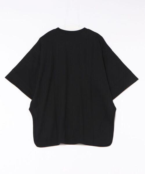 ScoLar Parity スカラーパリティ ユニセックス 半袖 Tシャツ Paritynoクマ 妖怪 手描きイラスト 発泡プリント キャラクターTシャツ ポップ 352118 スカラー ScoLar Parityのクマ妖怪Tシャツ （ブラック