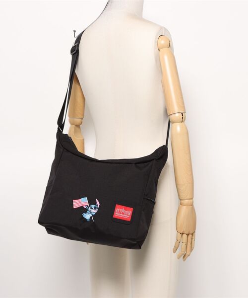 Manhattan Portage(マンハッタンポーテージ)の「BED-STUY SHOULDER BAG 500D CORDURA / STITCH(ショルダーバッグ・レディース・ブラック・SMALL)」の16枚目の写真