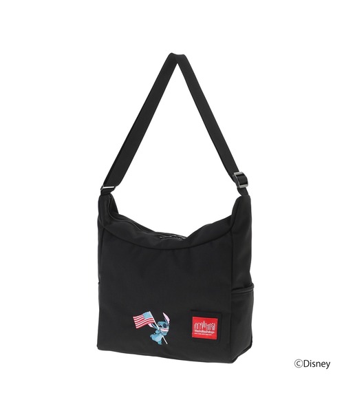 Manhattan Portage(マンハッタンポーテージ)の「BED-STUY SHOULDER BAG 500D CORDURA / STITCH(ショルダーバッグ・レディース・ブラック・SMALL)」の1枚目の写真