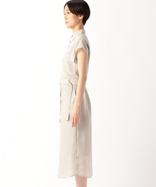 COMME CA(コムサ)の「シアーボイル シャツワンピース(シャツワンピース・レディース・キナリ・9号/11号)」の11枚目の写真