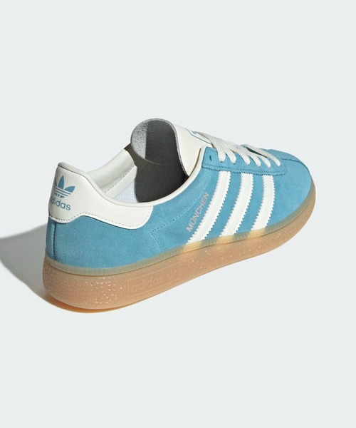 adidas（アディダス）の「ミュンヘン / Muenchen スニーカー / アディダスオリジナルス adidas Originals（スニーカー・レディース・ピンク/ブルー/グレー・26.5cm/26.0cm/25.5cm/25.0cm/24.5cm/23.5cm/23.0cm/22.5cm/22.0cm/28.5cm/28.0cm/27.5cm/27.0cm/24.0cm/29.0cm）」の14枚目の写真