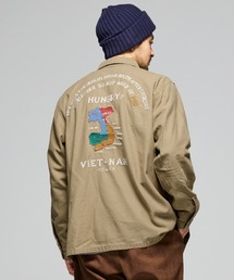 KRIFF MAYER（クリフメイヤー）の「スーベニア刺繍ミリタリーシャツ（シャツ/ブラウス）」