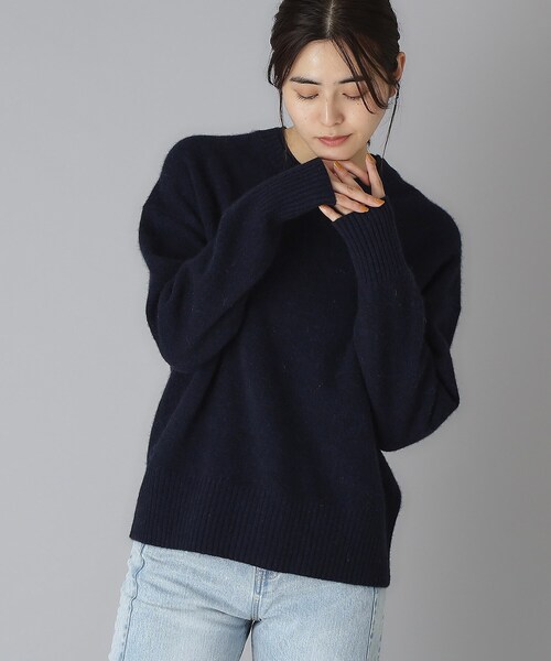 TICCA（ティッカ） ヤククルーネックプルオーバー（ニット/セーター