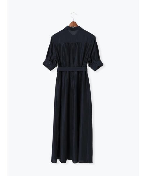 Te chichi（テチチ）の「スパンローンシャツワンピース（ワンピース・レディース・キャメル/ブラウン/ネイビー・F）」の15枚目の写真