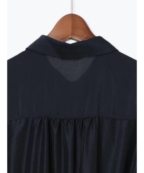 Te chichi（テチチ）の「スパンローンシャツワンピース（ワンピース・レディース・キャメル/ブラウン/ネイビー・F）」の19枚目の写真