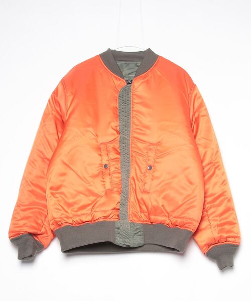 AVIREX MA-1 フライトジャケット HALO オレンジ AVIREX MA-1 Military Camp MODHALO オレンジ L