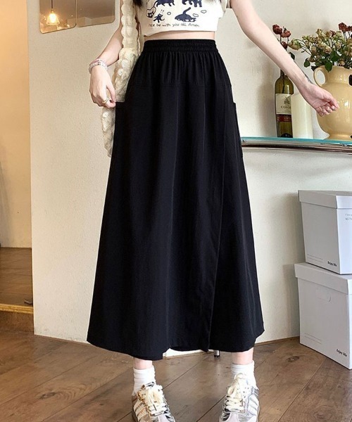 SallyLunn(サリーラン)の「カジュアルフラップスカート(その他パンツ・レディース・ベージュ/ブラック・MEDIUM/LARGE)」の12枚目の写真