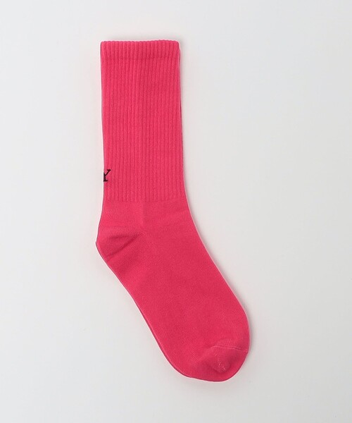 SY UNITED ARROWS(シーユナイテッドアローズ)の「<SY>リブソックス(ソックス/靴下・レディース・ブラック/ホワイト/ライム/ピンク・FREE)」の1枚目の写真
