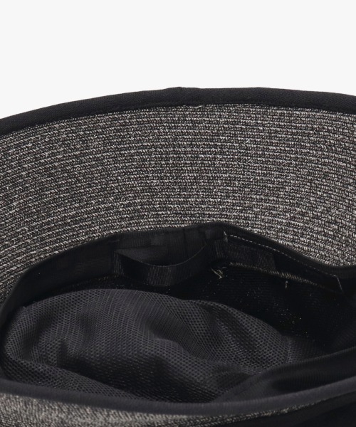 Chapeau d' O（シャポードオー）の「Chapeau d' O  Lineno x Washable Bd Hat / シャポードオー（ハット・レディース・ブラック/ブラウン/ライトベージュ・M/57.5cm）」の15枚目の写真