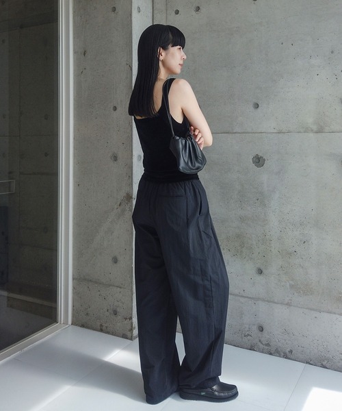 ZOZOMARKET(ゾゾマーケット)の「ZOZOMARKET by RIKA-ツータックライトイージーパンツ(その他パンツ・レディース・ブラック・マルチサイズ)」の12枚目の写真