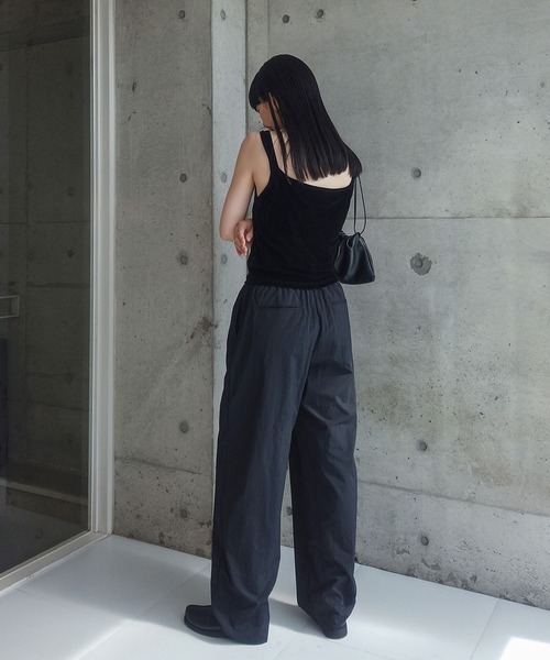 ZOZOMARKET(ゾゾマーケット)の「ZOZOMARKET by RIKA-ツータックライトイージーパンツ(その他パンツ・レディース・ブラック・マルチサイズ)」の13枚目の写真