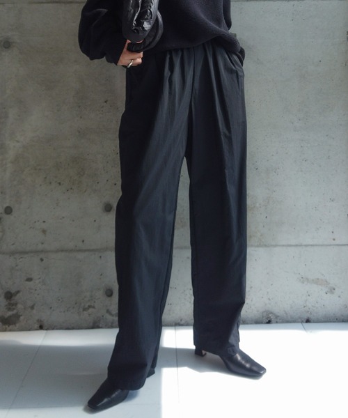 ZOZOMARKET(ゾゾマーケット)の「ZOZOMARKET by RIKA-ツータックライトイージーパンツ(その他パンツ・レディース・ブラック・マルチサイズ)」の15枚目の写真