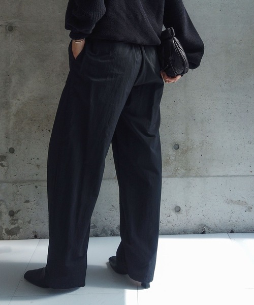 ZOZOMARKET(ゾゾマーケット)の「ZOZOMARKET by RIKA-ツータックライトイージーパンツ(その他パンツ・レディース・ブラック・マルチサイズ)」の22枚目の写真