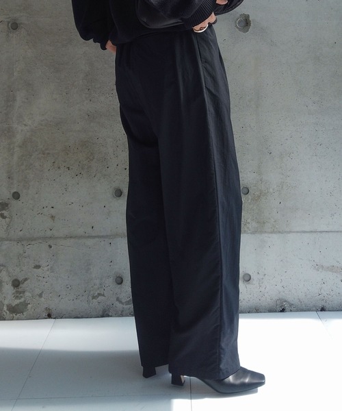 ZOZOMARKET(ゾゾマーケット)の「ZOZOMARKET by RIKA-ツータックライトイージーパンツ(その他パンツ・レディース・ブラック・マルチサイズ)」の18枚目の写真