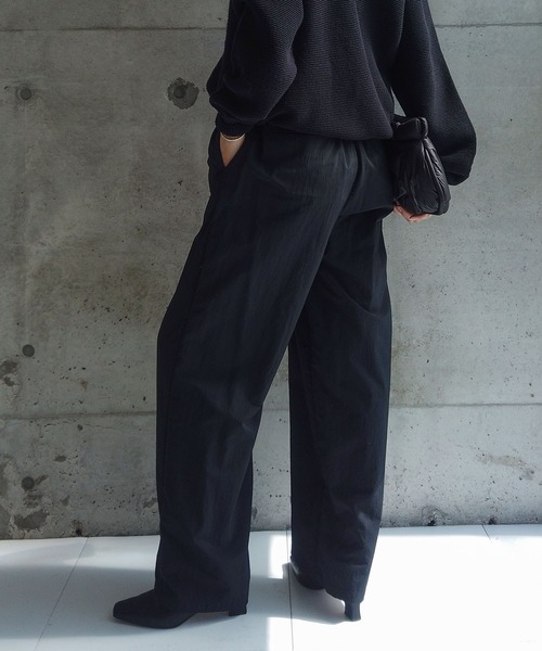 ZOZOMARKET(ゾゾマーケット)の「ZOZOMARKET by RIKA-ツータックライトイージーパンツ(その他パンツ・レディース・ブラック・マルチサイズ)」の17枚目の写真