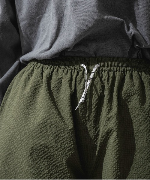 OFFSHORE(オフショア)の「CLASSIC PIPE LINE LOGO SHORTS/サッカー生地ショーツ(その他パンツ・メンズ・ブラウン/オリーブ・S/M/L/XL)」の18枚目の写真