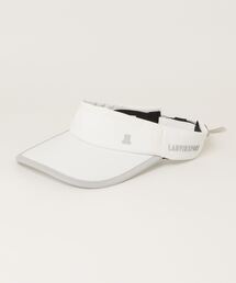 ランバンスポールLANVIN SPORT キャップ フリー 白×黒 リボン LANVIN SPORT 綿ツイルリボンキャップ【UV】 -デサントストア