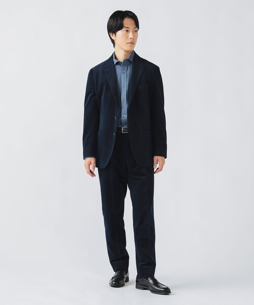 BEAMS HEART（ビームスハート）の「テックコーデュロイ 2ボタン ジャケット 25AW（セットアップ対応）（テーラードジャケット・メンズ・オリーブ/ネイビー・SMALL/MEDIUM/LARGE/X-LARGE）」の7枚目の写真
