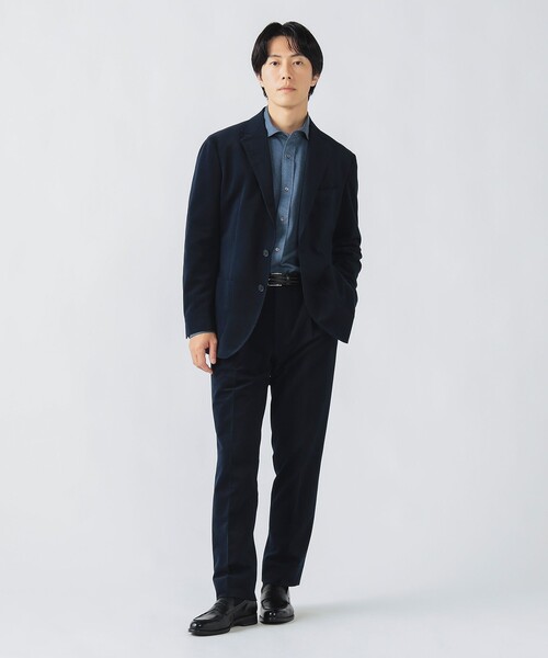 BEAMS HEART（ビームスハート）の「テックコーデュロイ 2ボタン ジャケット 25AW（セットアップ対応）（テーラードジャケット・メンズ・オリーブ/ネイビー・SMALL/MEDIUM/LARGE/X-LARGE）」の8枚目の写真