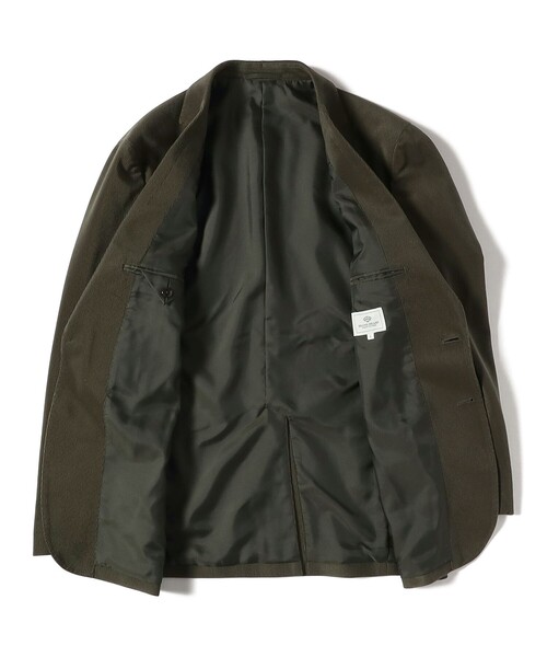 BEAMS HEART（ビームスハート）の「テックコーデュロイ 2ボタン ジャケット 25AW（セットアップ対応）（テーラードジャケット・メンズ・オリーブ/ネイビー・SMALL/MEDIUM/LARGE/X-LARGE）」の11枚目の写真